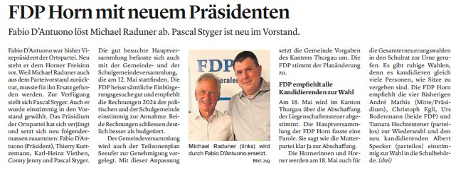 FDP - PLR Slider
